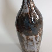 Une bouteille et six gobelets en céramique Gérard Hofmann Vallauris 1950