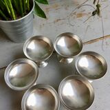 Set 6 stainless steel sorbet cups