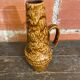 Brown ceramic vase West Germany, 1960s