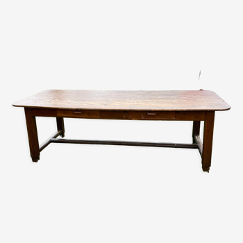 Antique draper dining table