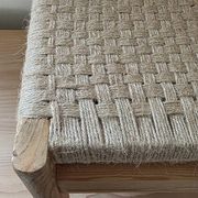 Duo de chaise enfant bois jute et cisal