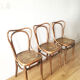 3 bistro chairs J&J Kohn, 1900