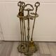 19th-century brass chimney servant Louis Philippe