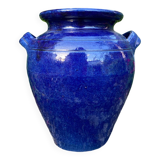 Glazed stoneware vase