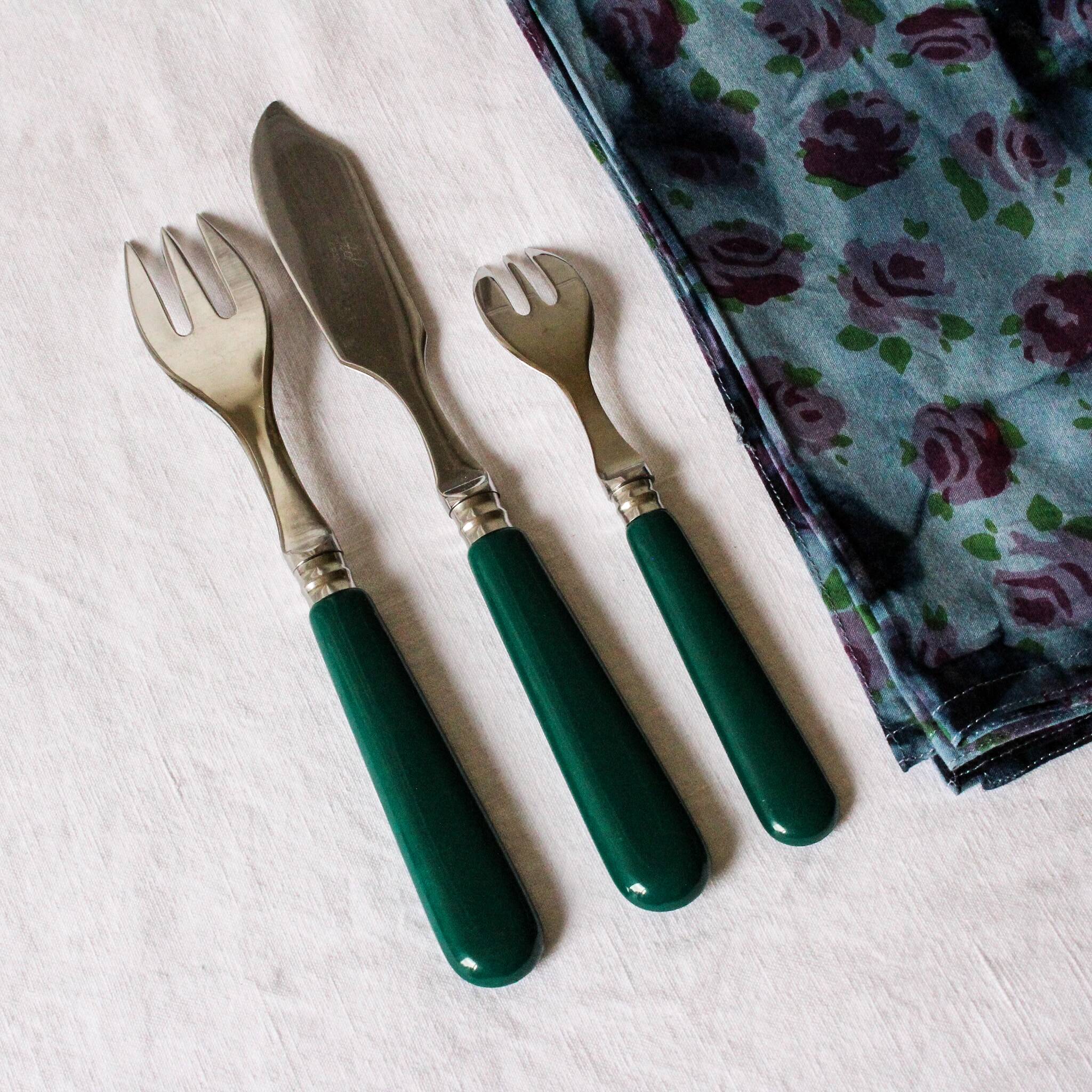 Set of 12 fish cutlery Scof