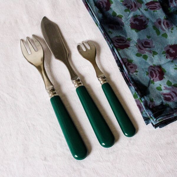 Set de 12 couverts à poisson Scof