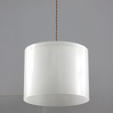 Italian vintage plexiglass pendant lamp, 80s