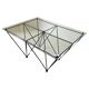 Table basse industrielle des années 1970