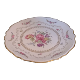 Plat service motif rose  porcelaine bavaroise