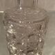 Cut crystal bottle Baccarat Saint Louis