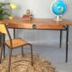 Large desk table vintage