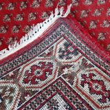 Tapis Seraband Vintage Fait Main en Laine – 92 x 161 cm- 1C941