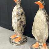 Pair of ancient garden statues