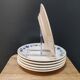 Set of dessert plates