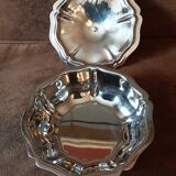 Vintage stainless steel sugar bowl