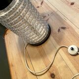 Floor lamp with floral shade 70