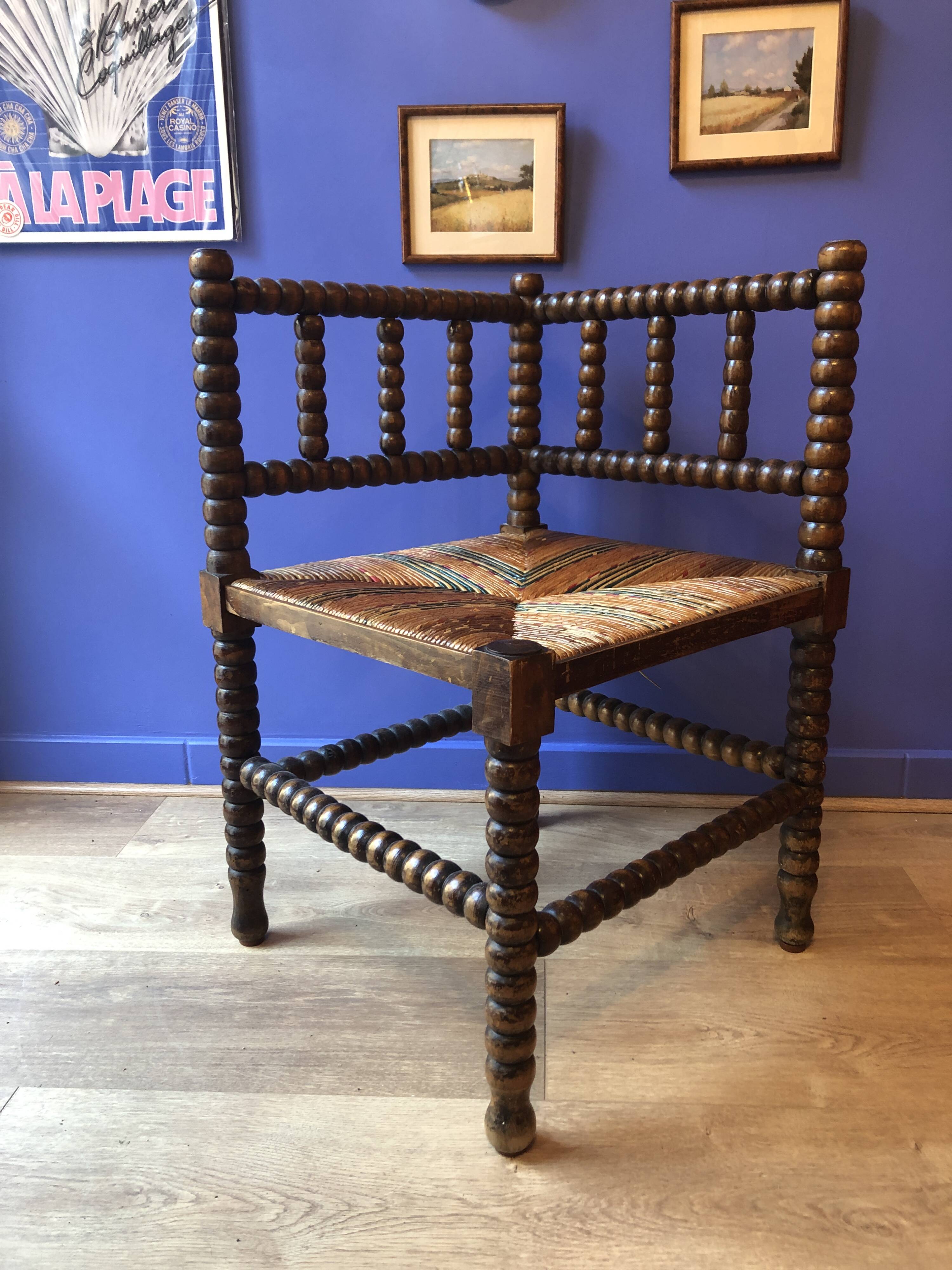 Abacus corner chair