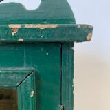 Wall vitrin with pediment