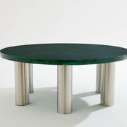 Marie-Claude De Fouquières coffee table fractal resin 1970