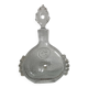 Daum bubble glass carafe