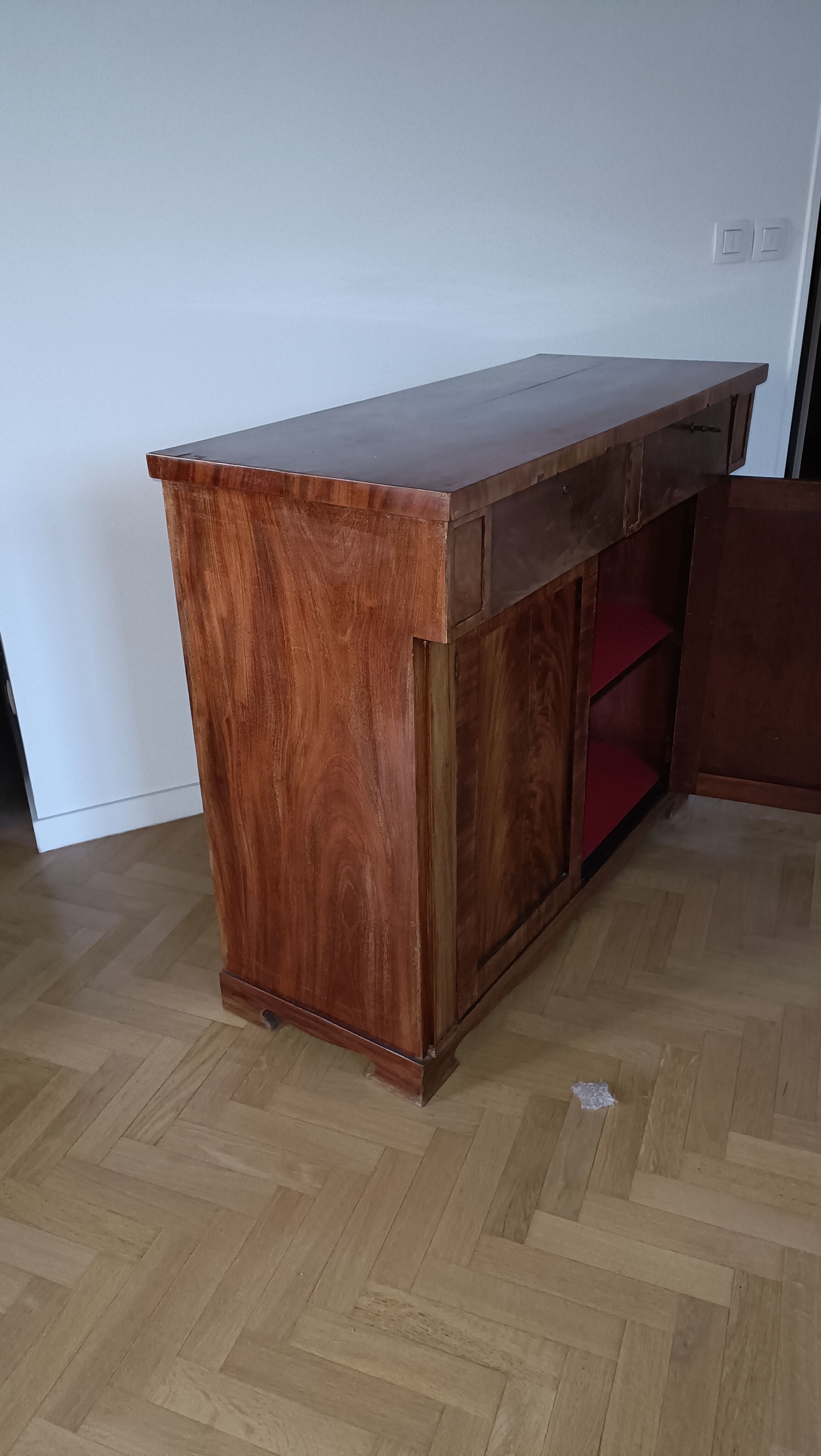 English mahogany buffet XIXth