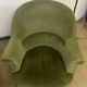 Pair of green toad armchairs