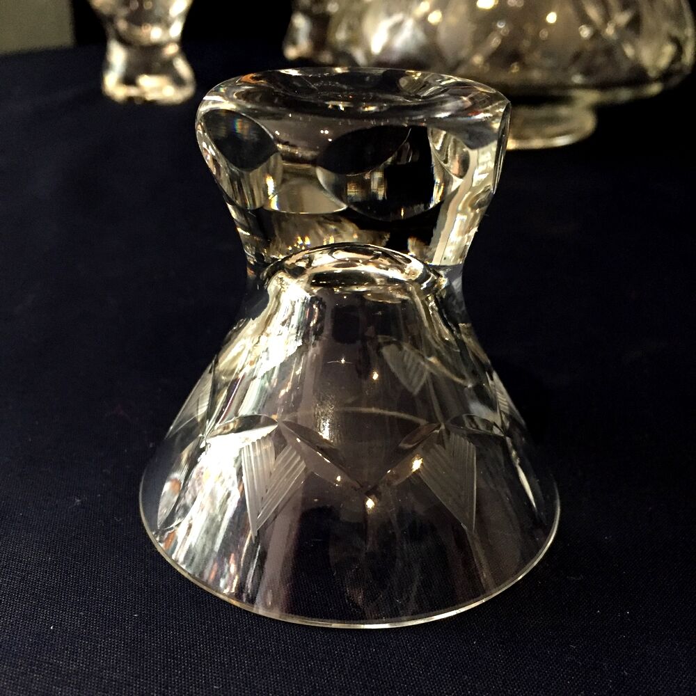 Crystal liqueur service years 1930/1940