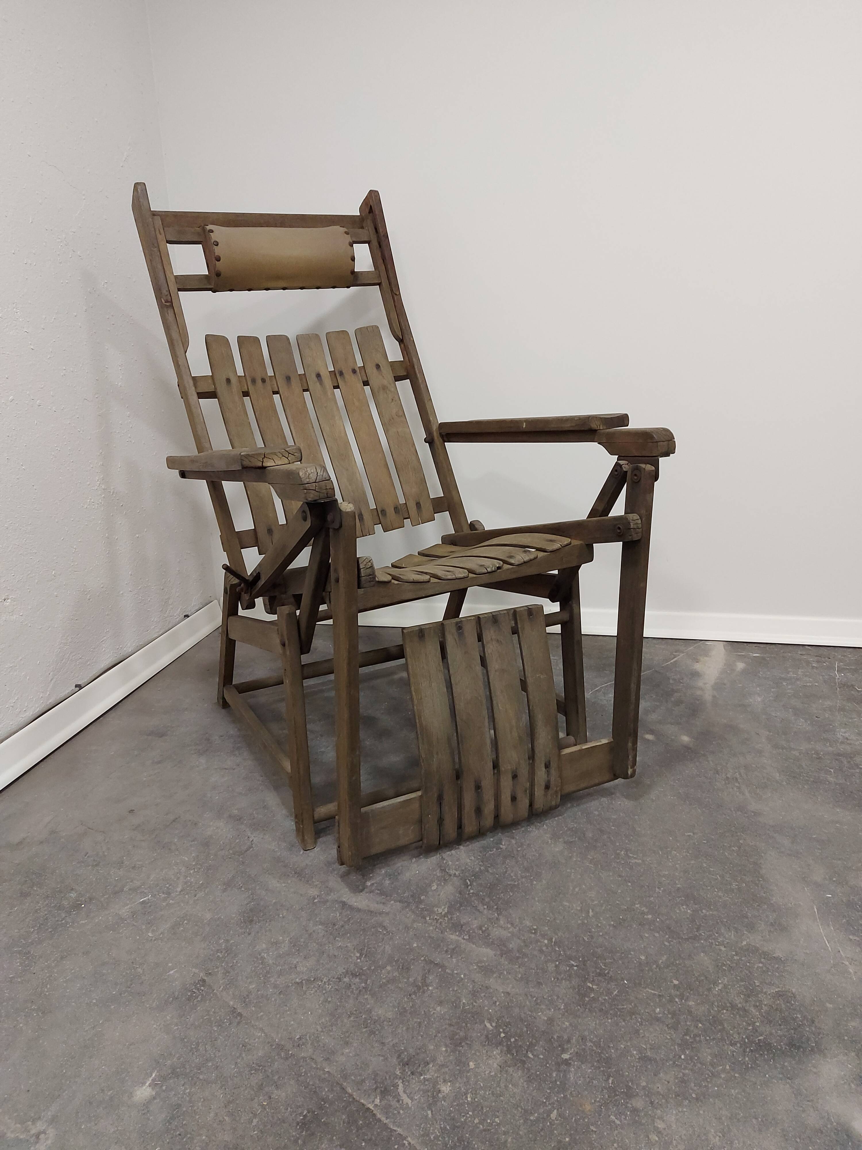 Fauteuil Siesta Medizinal N. 44 par Hans et Wassili Luckhardt pour Thonet, années 1930