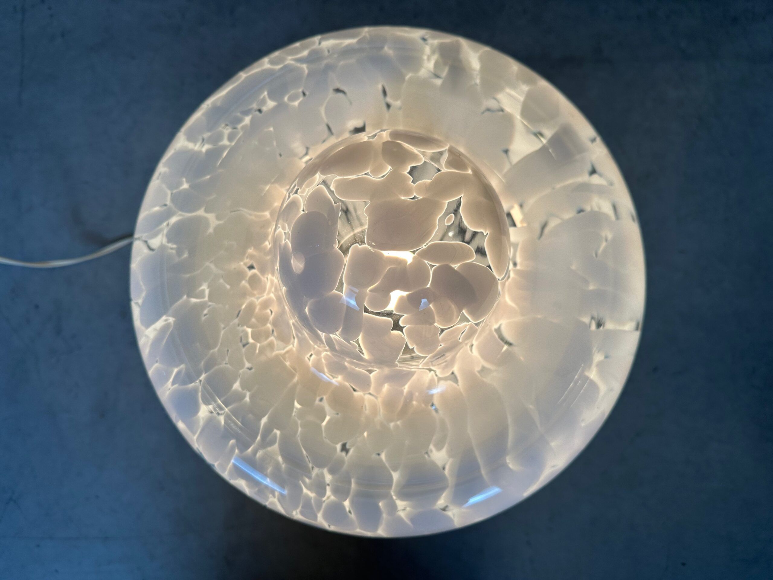 Lampe de table vintage des années 1970 – Murano