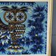 Vintage tapestry 70s Alain Cornic "La Nuit"