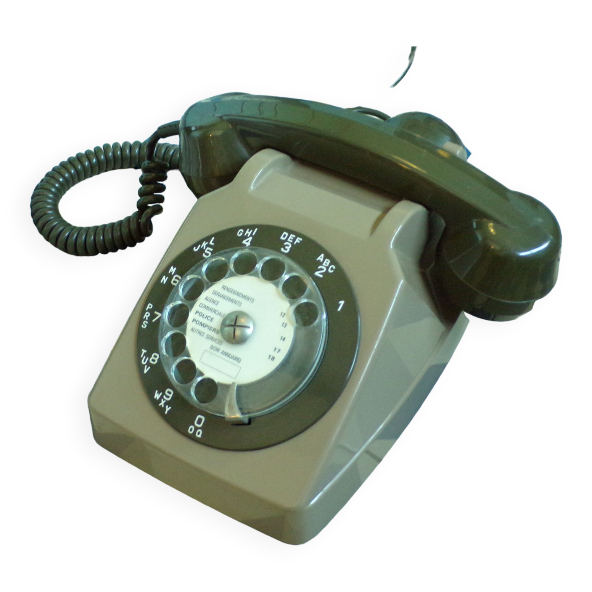 Socotel S63 phone with khaki dial