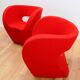 Paire de fauteuils Little Albert, Moroso