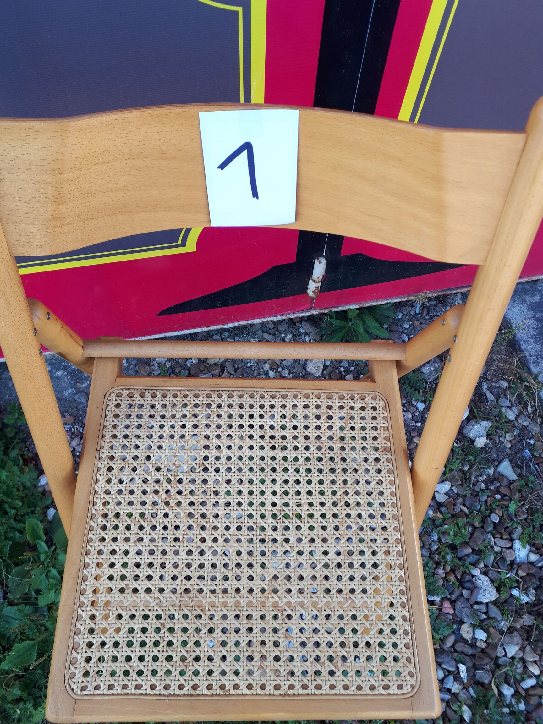 FOLDING CHAIRS CANNEES X 4