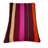 Vintage turkish kilim cushion cover, 30 x 50 cm