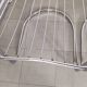 Lot de 4 chaise design en métal chromé années 70