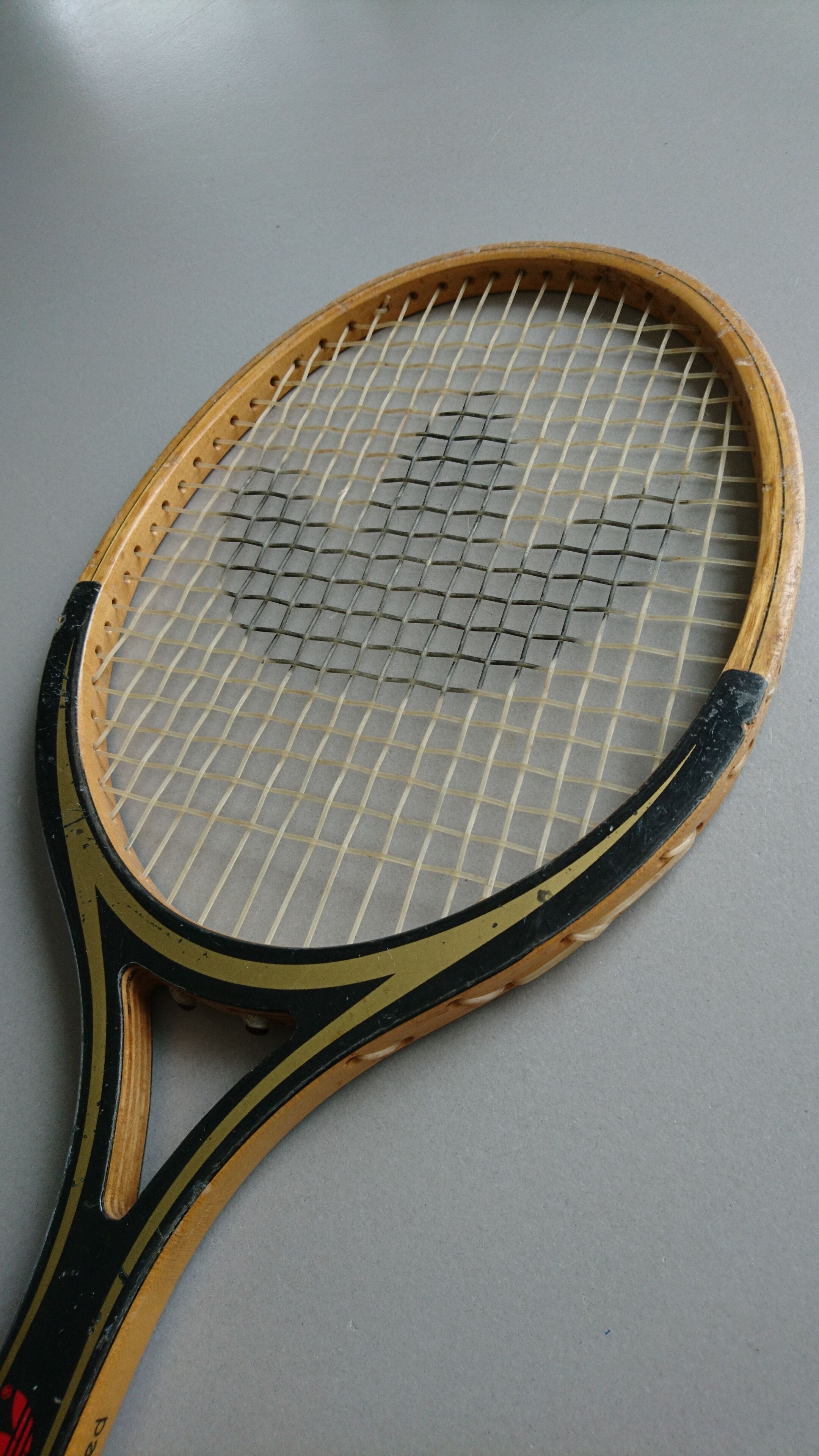 Vintage tennis racket