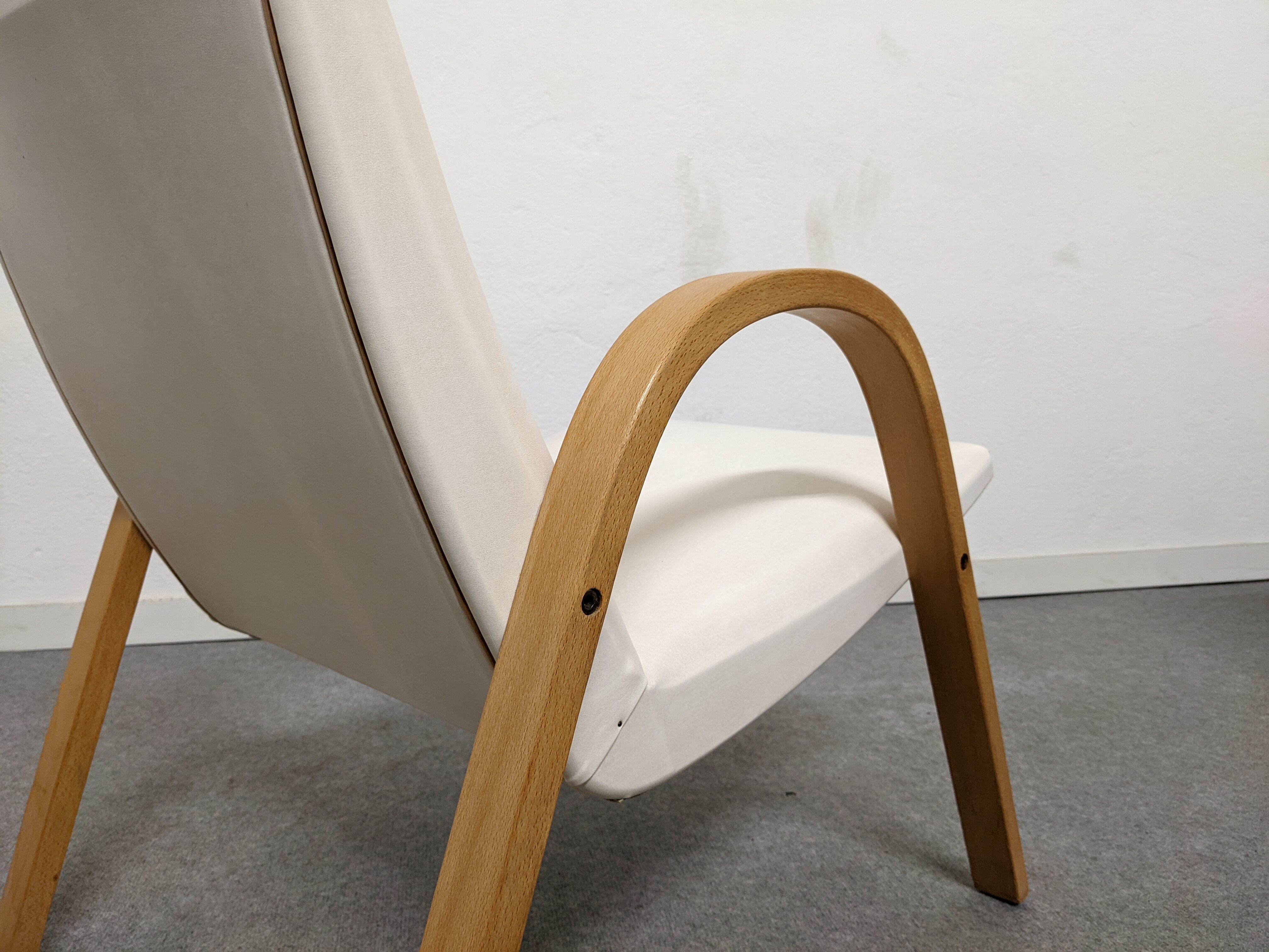 Pair of Bow Wood armchairs from the 50s/60s by Steiner