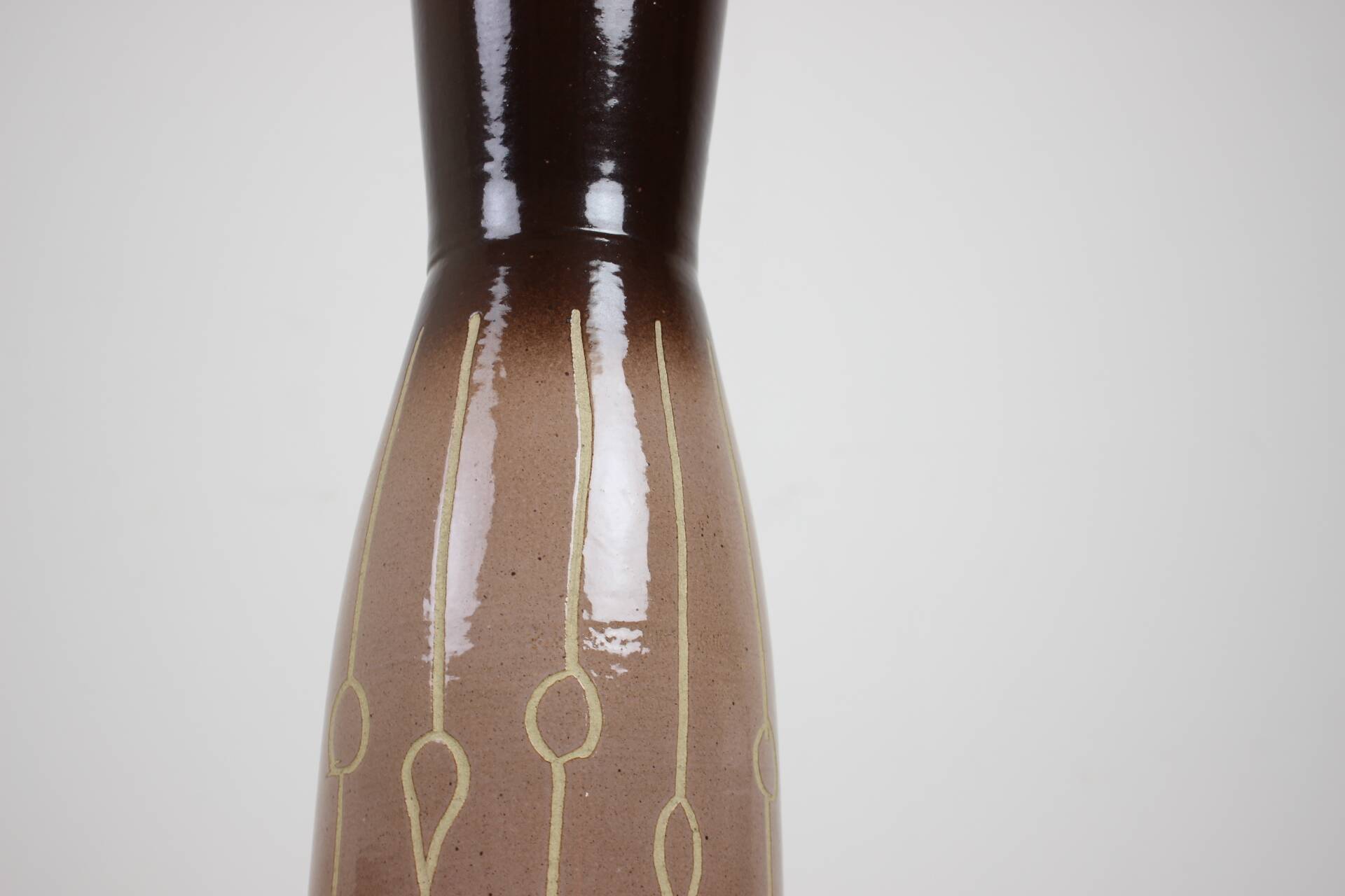 Ceramic Vase "Keramo Praha", Czechoslovakia, 1970s.