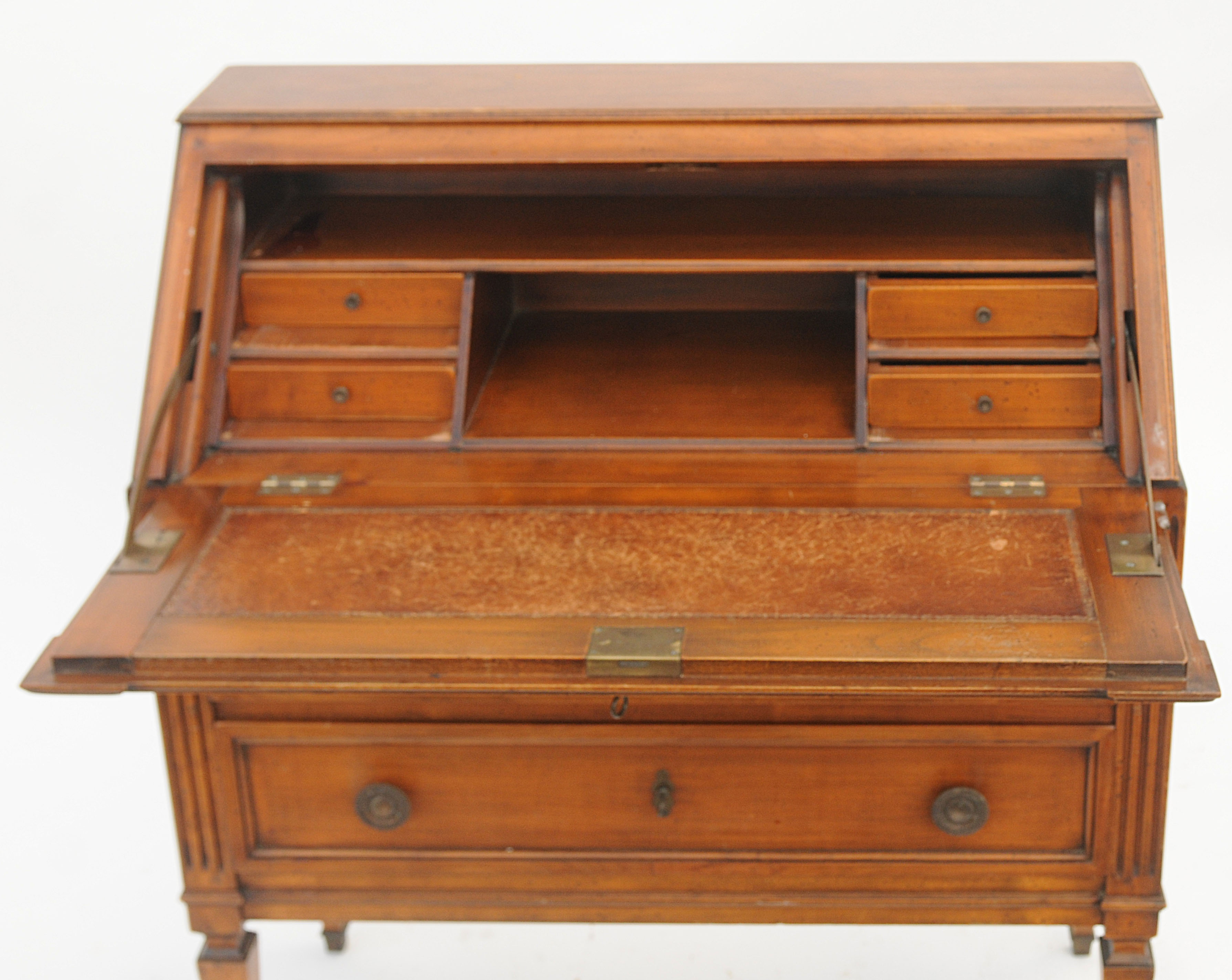Louis XVI style scriban desk
