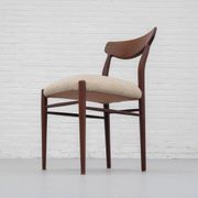 Set of 4 dining chairs by Lübke, 1960s