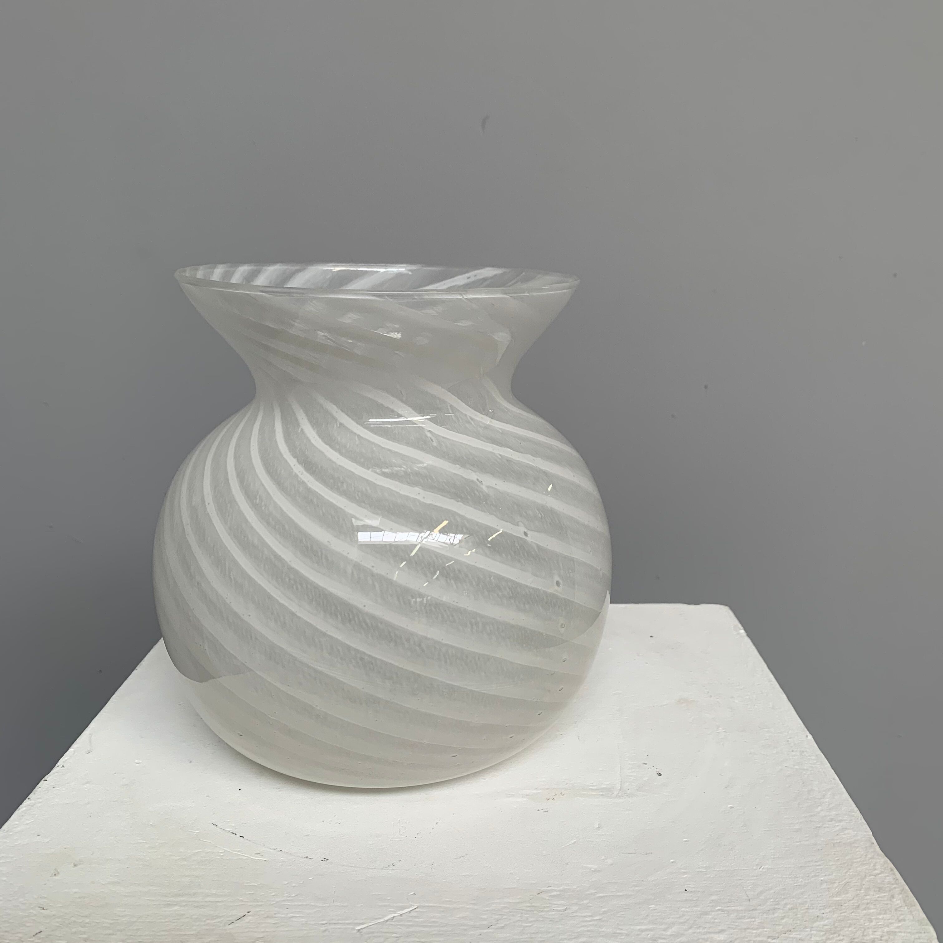 Murano glass vase