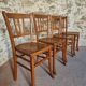 Set of 4 vintage Luterma beech bistro chairs – 1950s