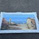 Ancient painting – Animated Mediterranean view – Port and sailing boats