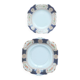 2 antique English plates Manufacture Osborne model Ilkley