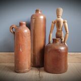 Trio brown sandstone mismatched