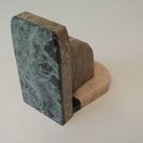 Pair of Art Deco marble bookends from the 1930s