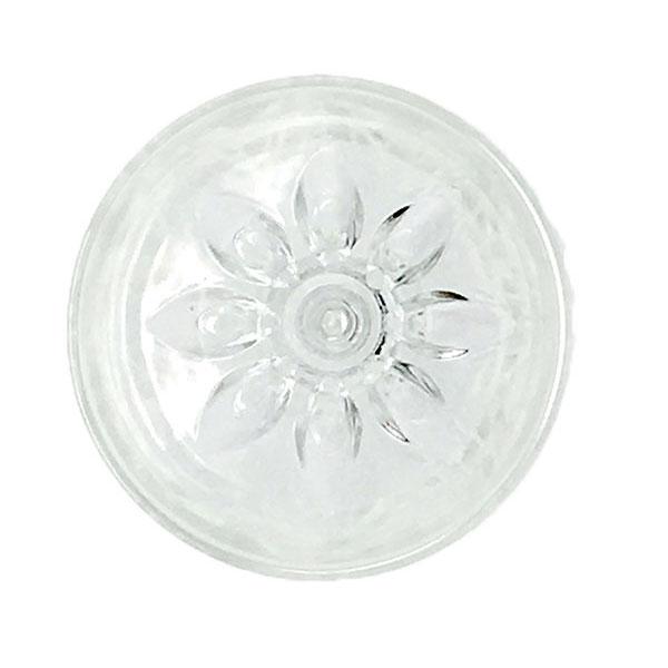 Transparent wine glasses