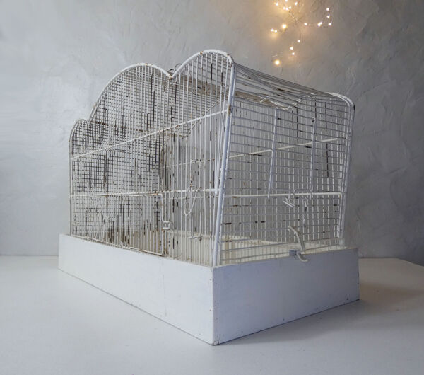 cage à oiseau vintage