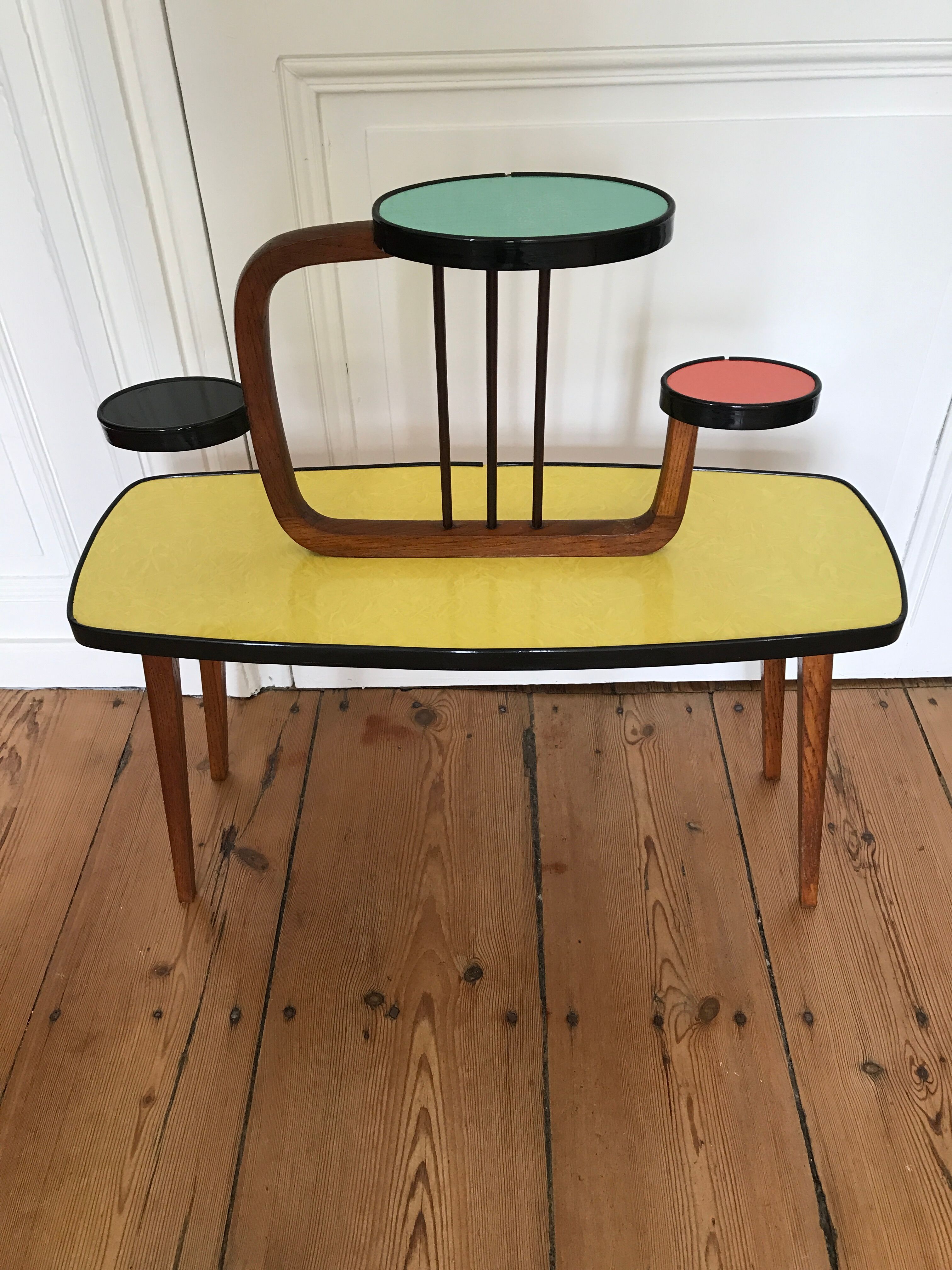 Formica plant holder from the 50s