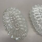 Set of Two 'BUBBLE' Glass Wall Lights in the Tynell Style, Germany, 1970s